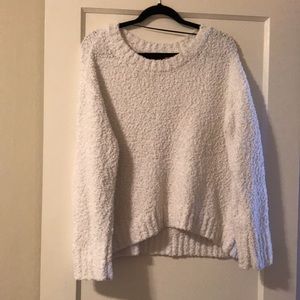 LIKE NEW  white sweater - boucle style. 
 by Nordstrom